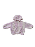 Gingham Padded Pullover
