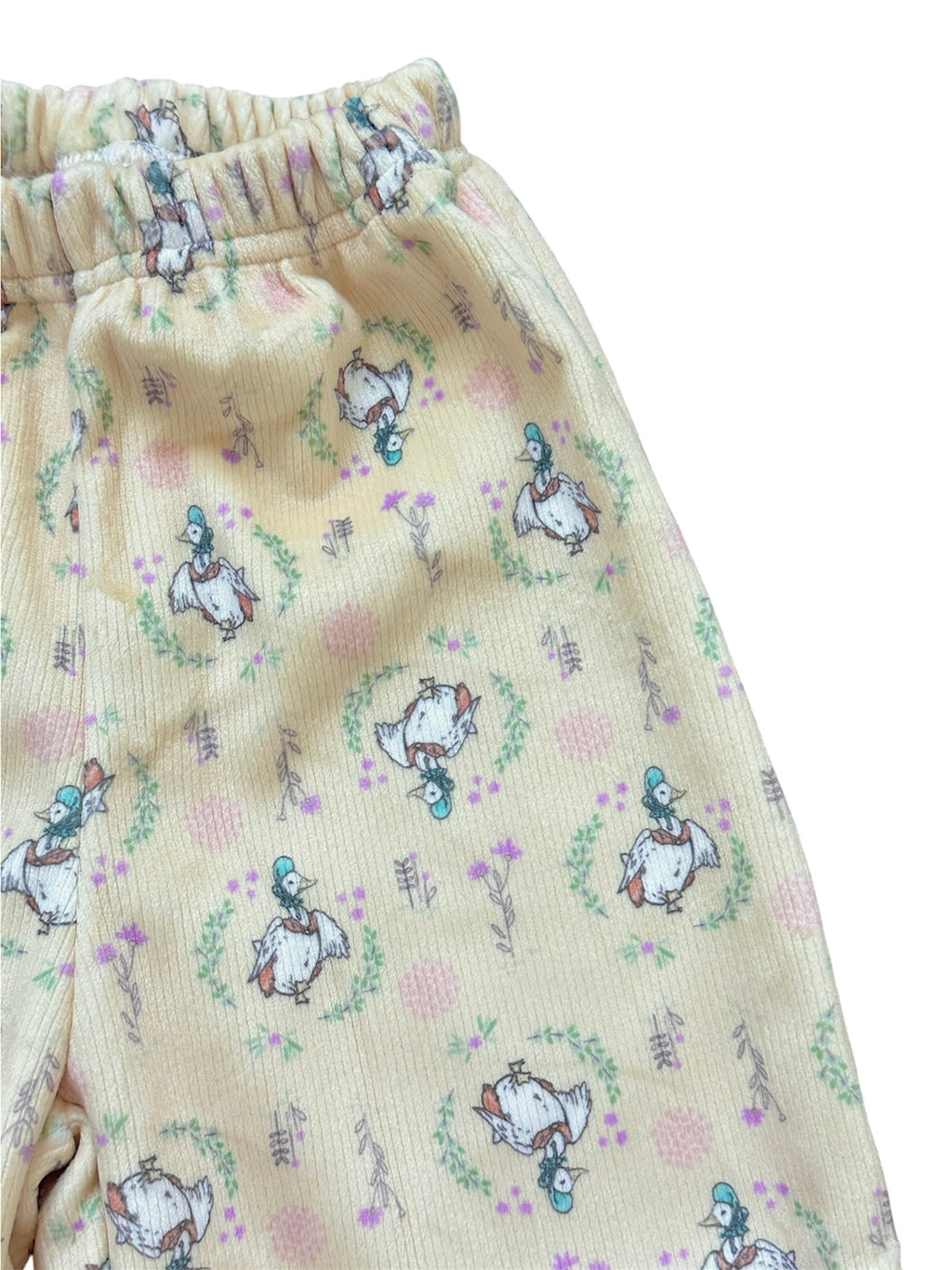 Forest Friends Velour Fleece Pants