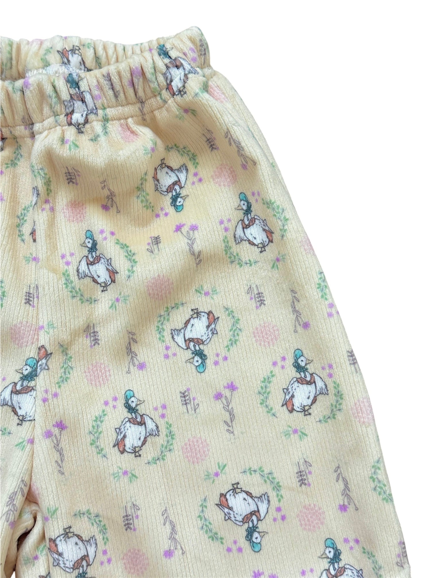 Forest Friends Velour Fleece Pants