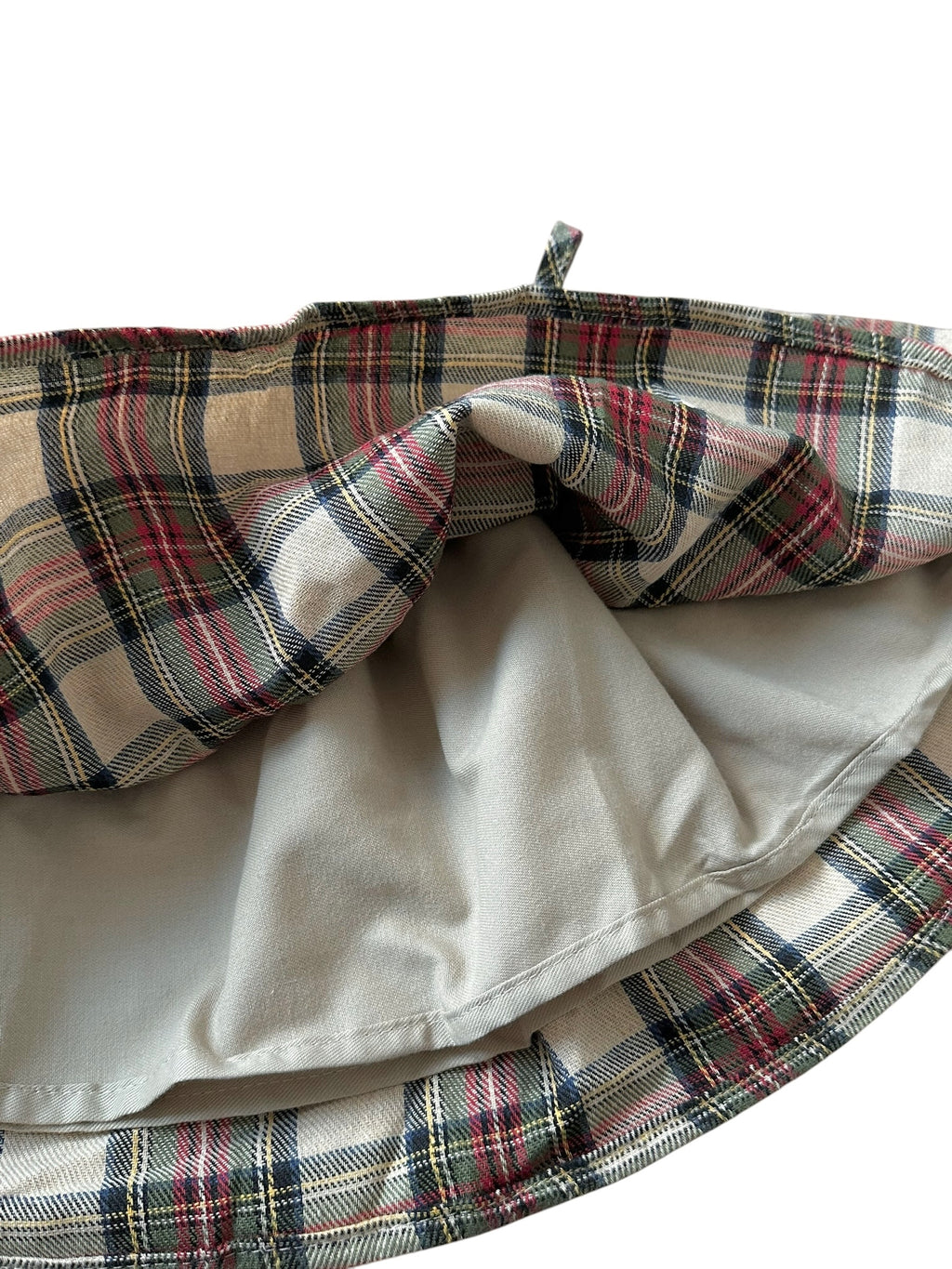 Tartan Plaid Tiered Skirt
