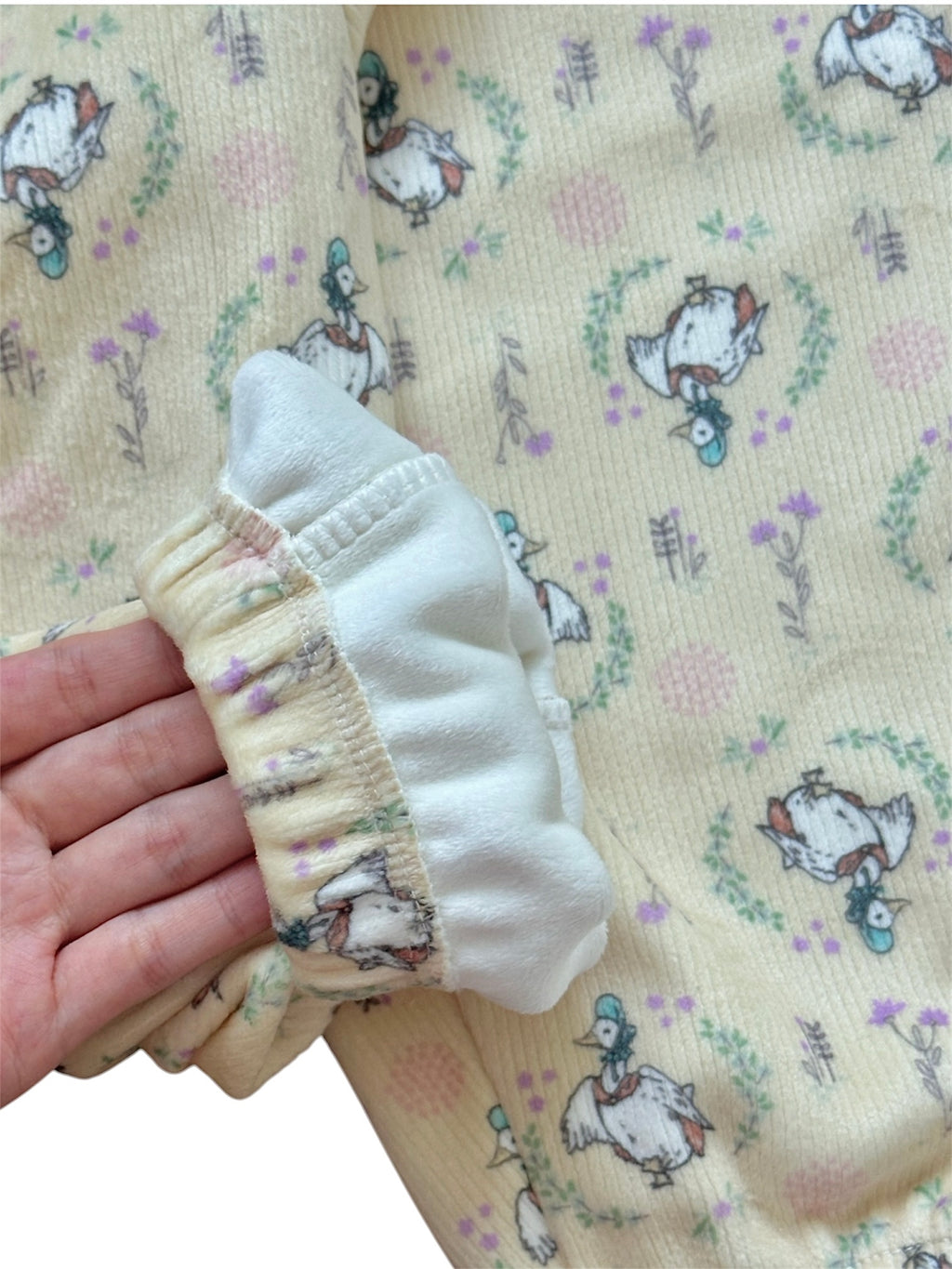 Forest Friends Velour Fleece Pants