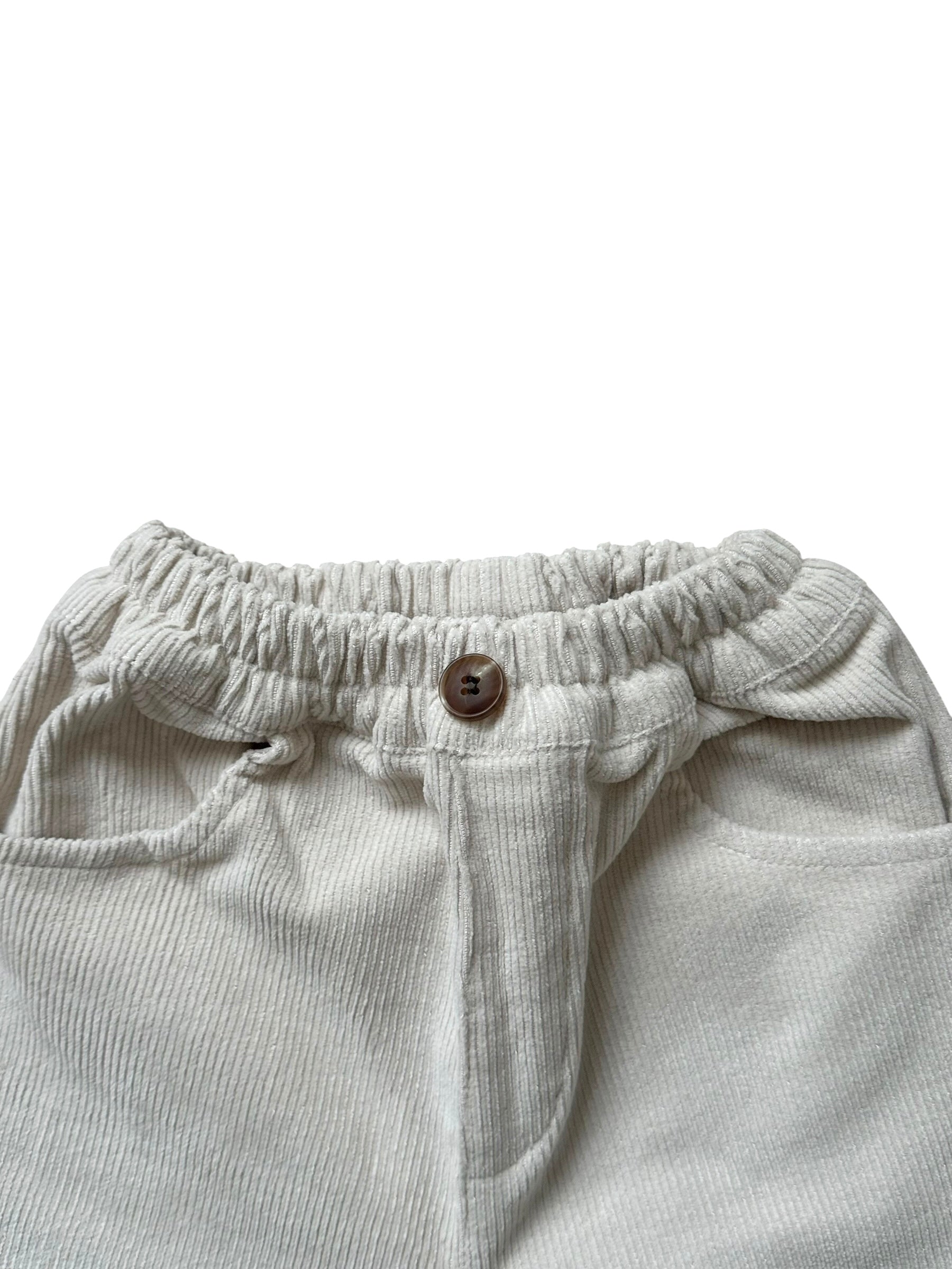 Butter Cream Corduroy Pants