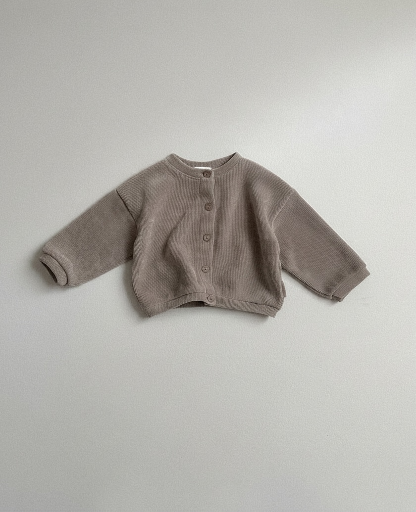Velvet Knit Cardigan